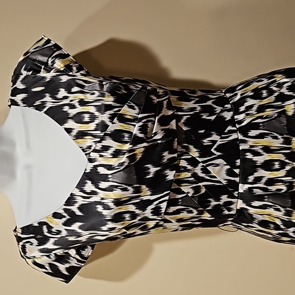 Antonio Melani Ikat Midi Dress Size 6 - Picture 2 of 7